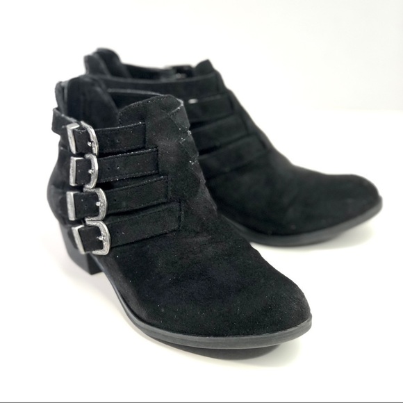 American Rag Adarie vegan suede buckle booties 6 - Picture 2 of 10